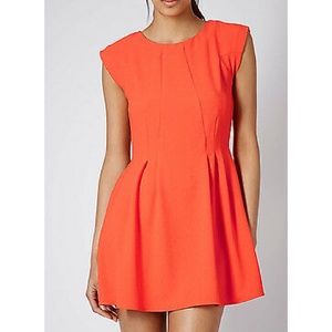 TOPSHOP Orange Dress